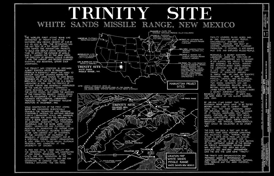 Trinity Site Digital Art by Bob Geary