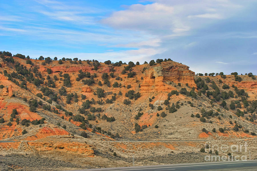 Trip Across USA  Arizona Landscape  Photograph by Chuck Kuhn
