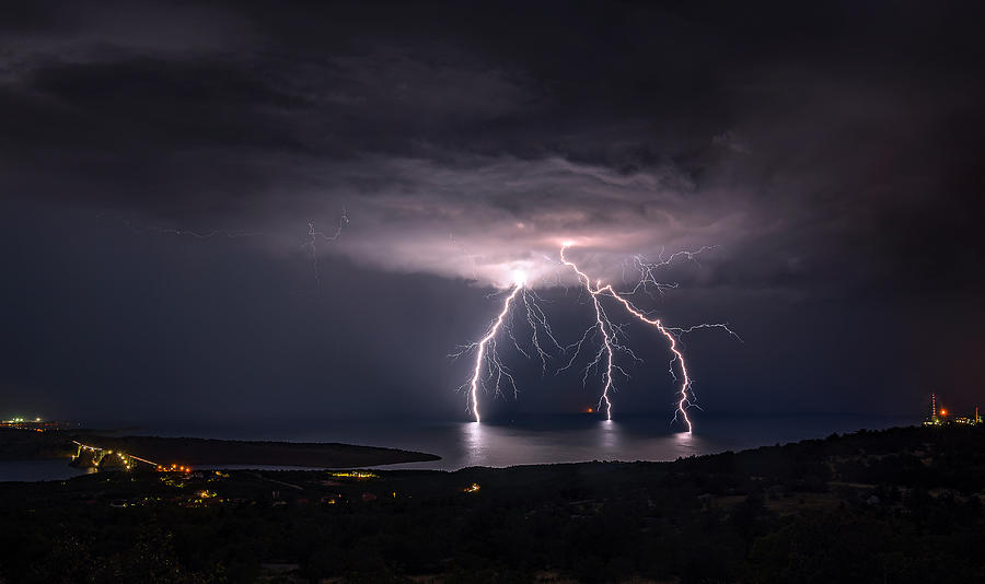 Approaching storm Photograph by Gregor Vojscak - Pixels