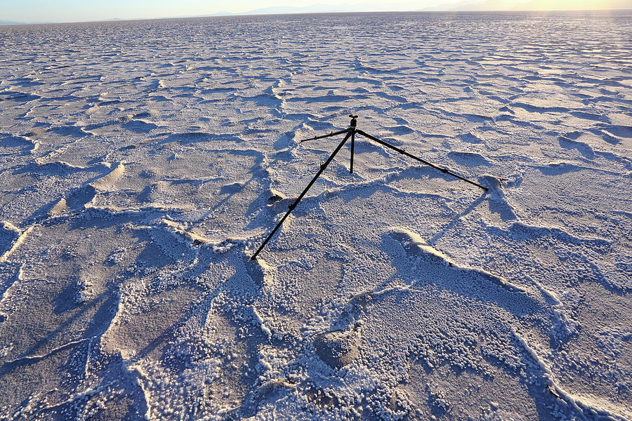 Tripod in the Middle of Nowhere Photograph by David Andersen