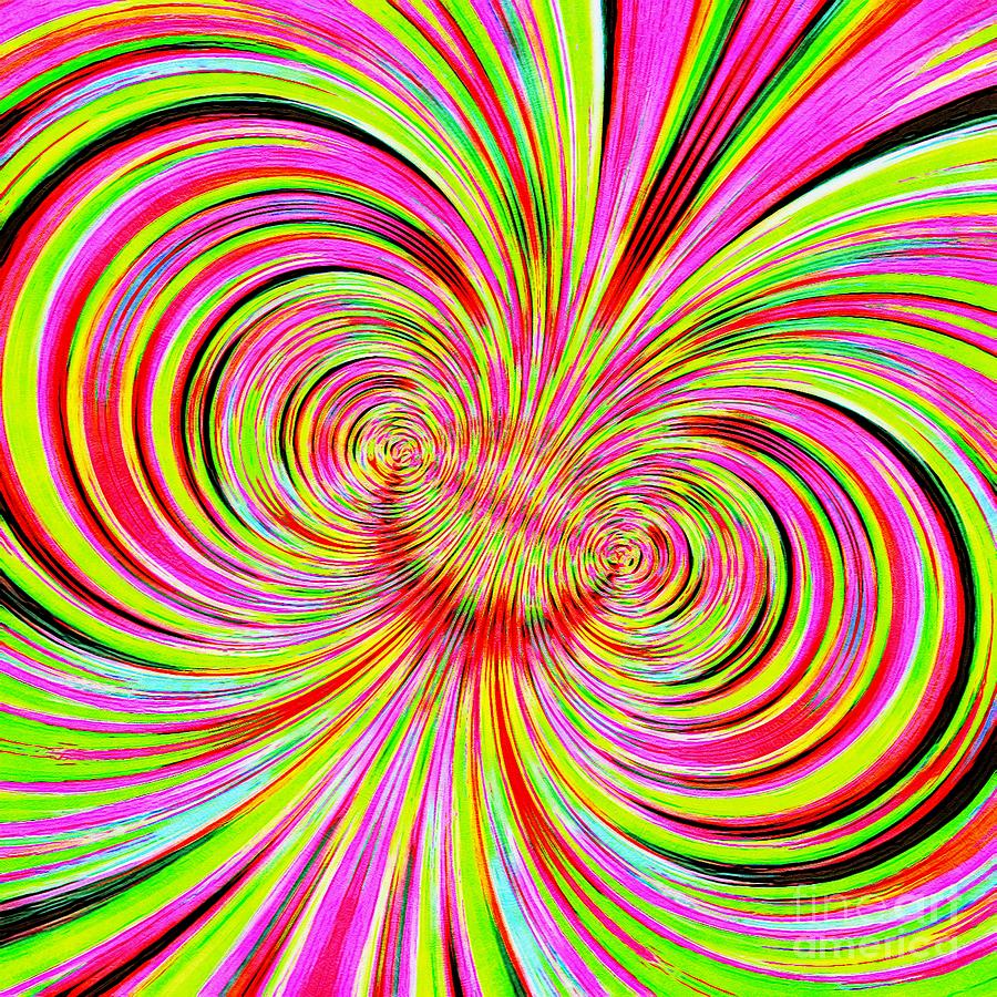 Trippy and Psychedelic Abstract pr001 Digital Art by Douglas Brown ...