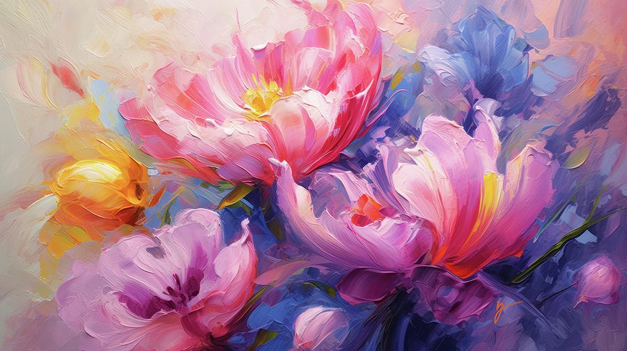 Triumph of Spring Painting by Greg Collins
