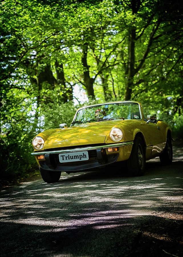 Triumph Spitfire Photograph by Maggie Mccall