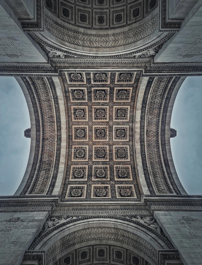 Triumphal Arch Ceiling Photograph By Psychoshadow Art Fine Art America 4414