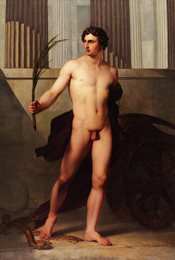 Francesco Hayez Painting - Triumphant Athlete, 1813 by Francesco Hayez