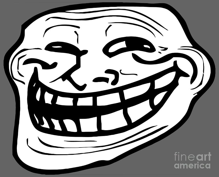 Troll Face by Lisa Dewi