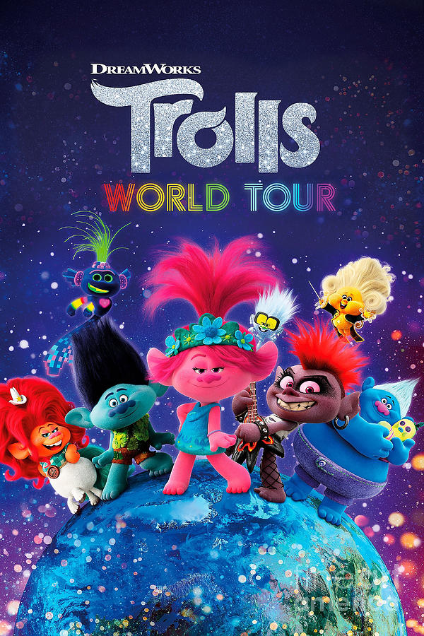 Trolls World Tour - Movie Poster Digital Art by Thomas Jones | Fine Art ...