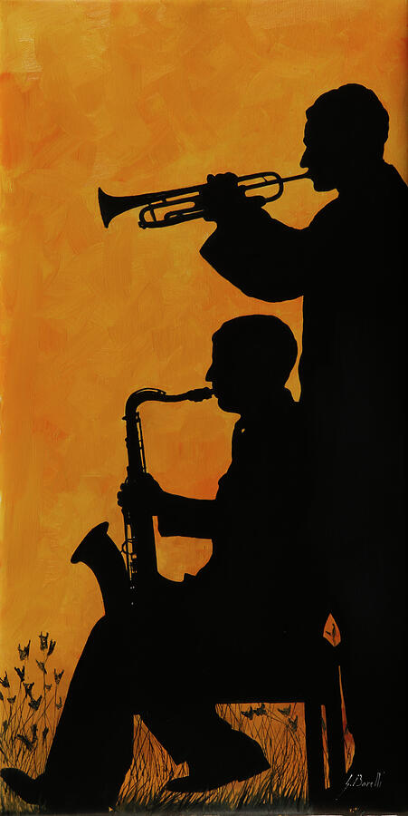Tromba E Sax Painting by Guido Borelli Tromba E Sax Painting by Guido Borelli