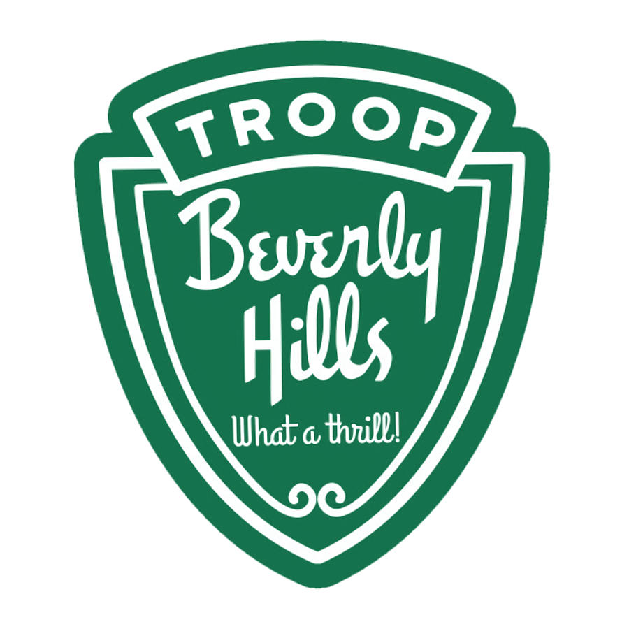 Troop Beverly Hills Logo Merchandise Poster boy Painting by Edwards ...