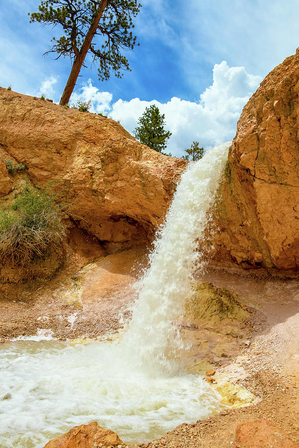 Tropic Ditch Falls Bryce Canyon Photograph by Anthony Sacco
