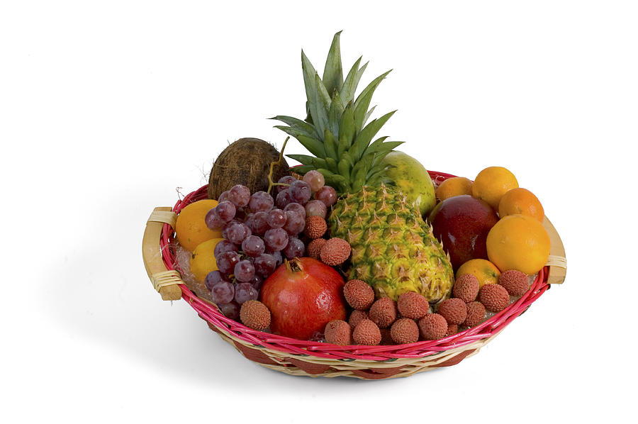 Tropical basket fruit Photograph by SeanShot