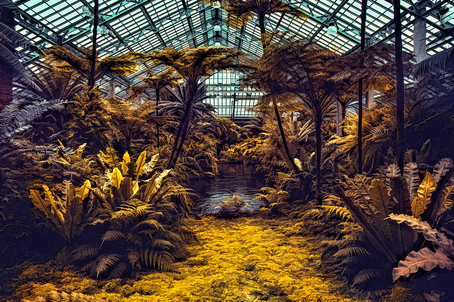 Tropical Conservatory - DW4161955 Photograph by Dean Wittle