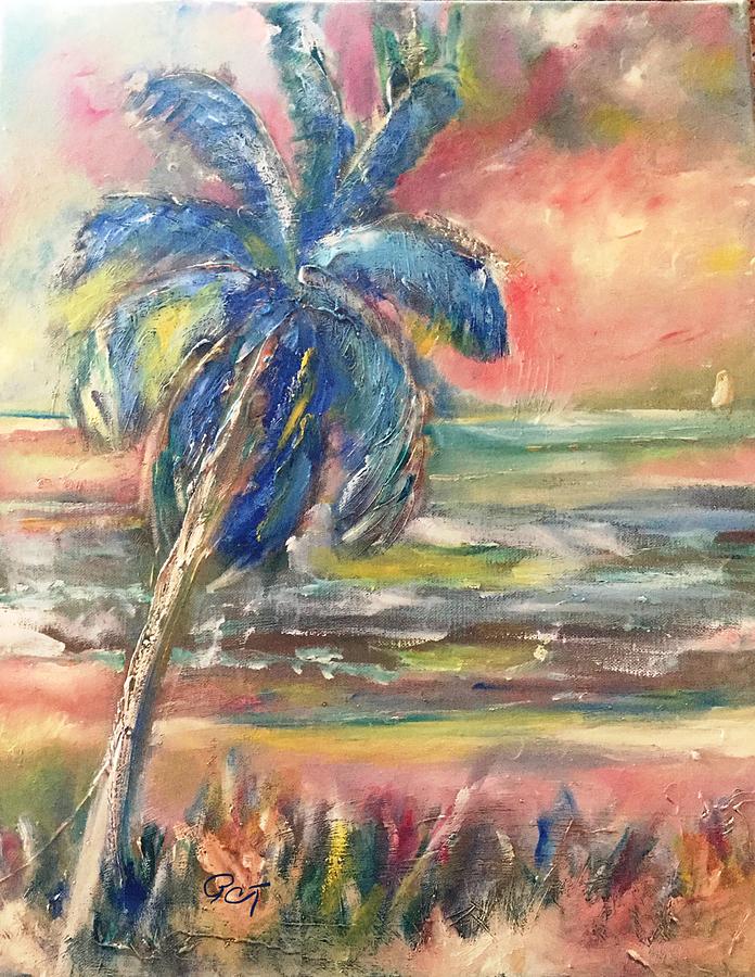 Beach Painting - Tropical Dream by Patricia Clark Taylor