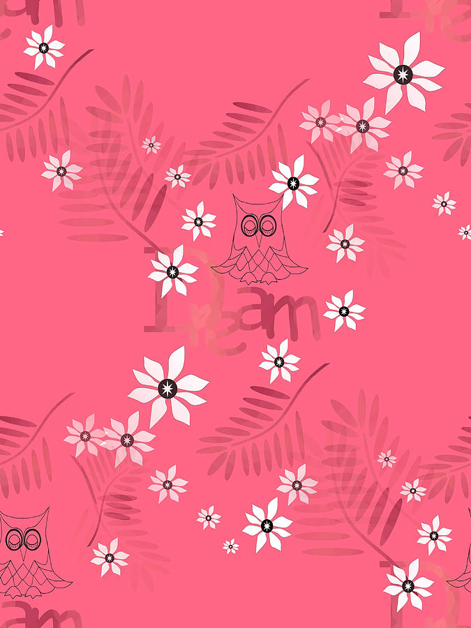 Tropical Dreams Pink Poster tumblr Painting by Philip Williams - Fine ...