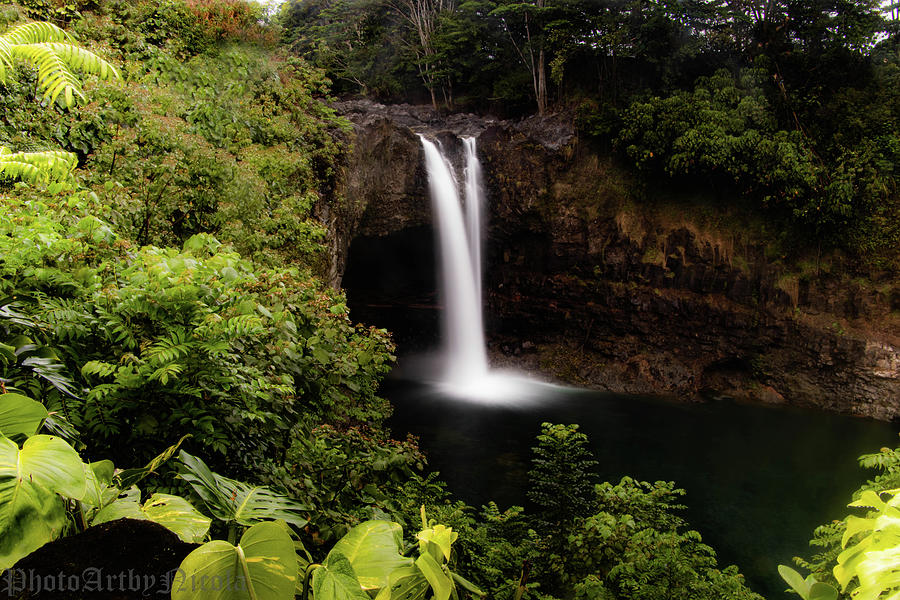 Tropical Falls Photograph by Nicola Vandiver - Fine Art America