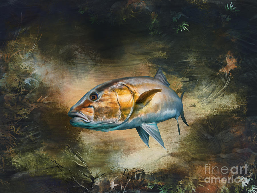 Tropical fish Digital Art by Andrzej Szczerski