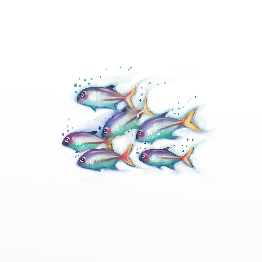 Tropical Fish  Digital Art by Ramona Kurten
