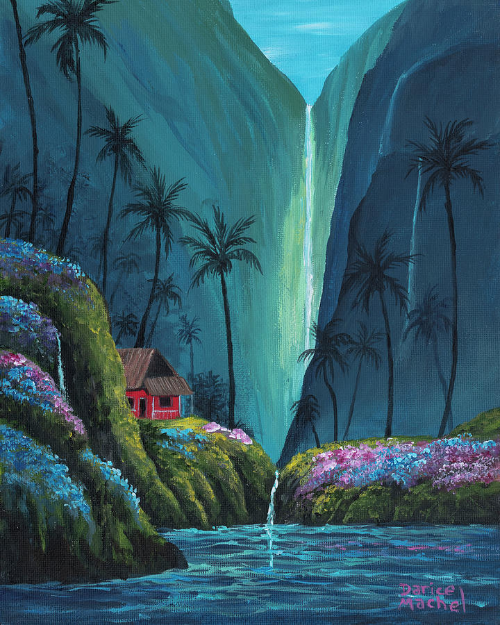 Tropical Homestead Painting by Darice Machel McGuire