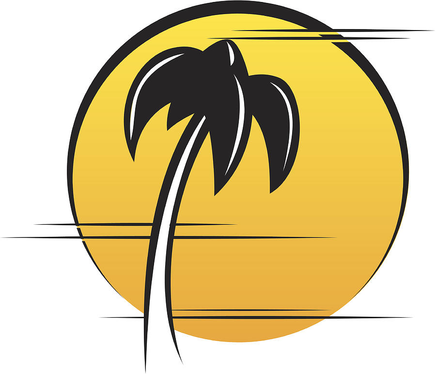 Tropical Logo Drawing by Big_Ryan