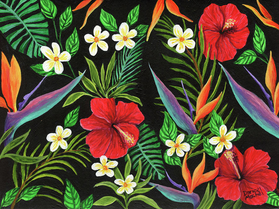Tropical Medley Painting by Darice Machel McGuire