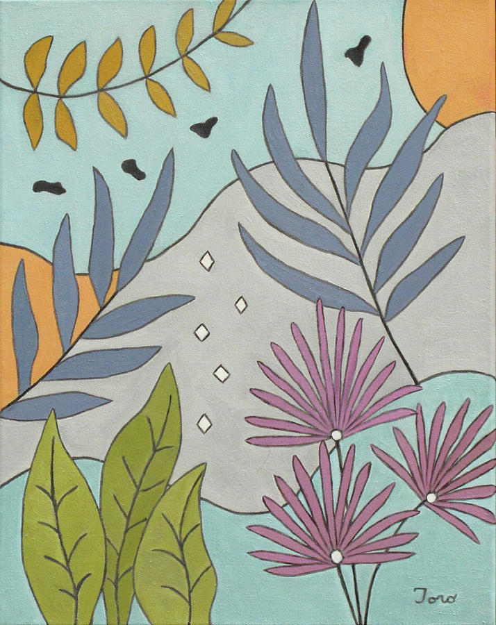 Tropical Medley Painting by Trish Toro