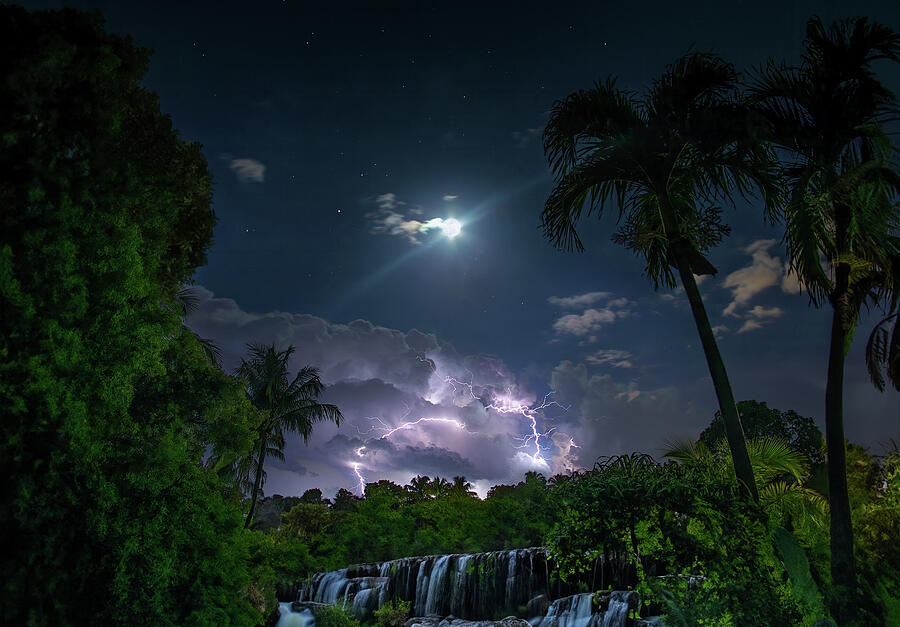 Tropical Night Storms Photograph by Mark Andrew Thomas