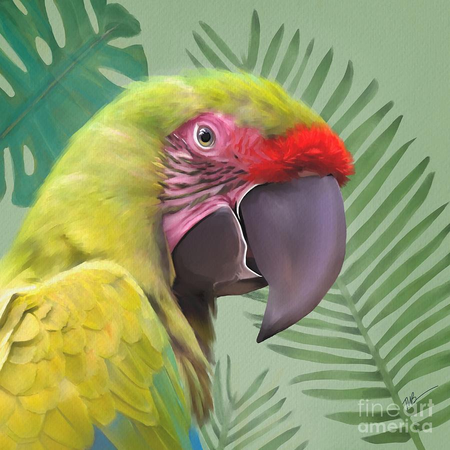 Tropical Paradise Painting by Tammy Lee Bradley