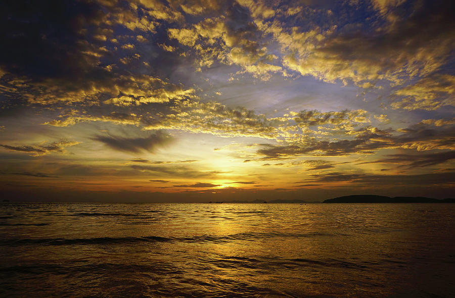 Tropical sea sunset on the beach Photograph by Mikhail Kokhanchikov