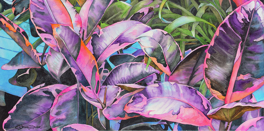 Tropical Painting - Tropical Splash by Bonnie J Becker Tropical Painting - Tropical Splash by Bonnie J Becker