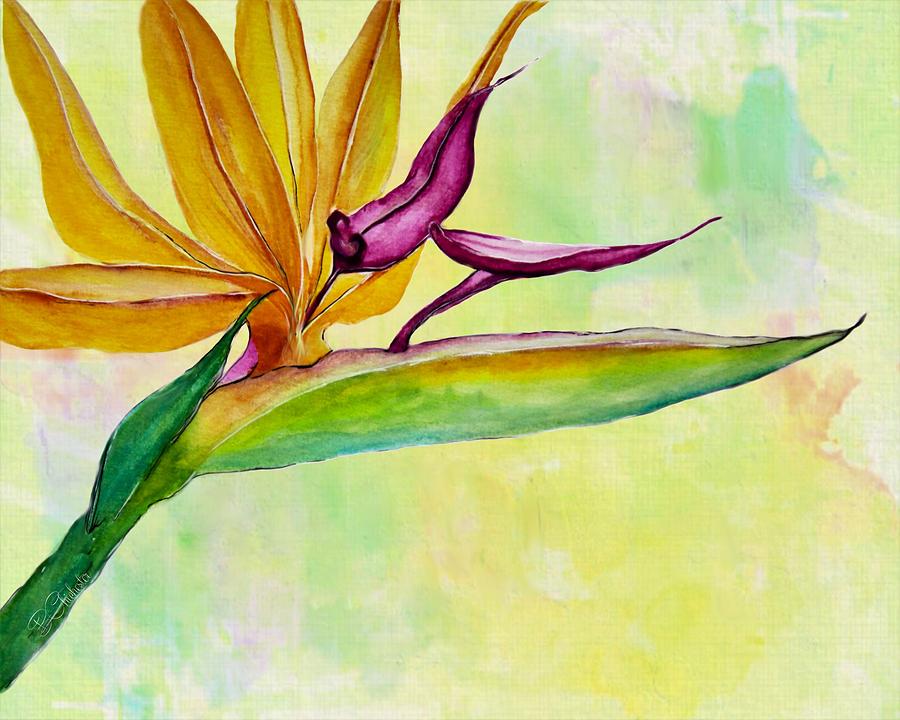Tropical Splendor Painting by Barbara Chichester