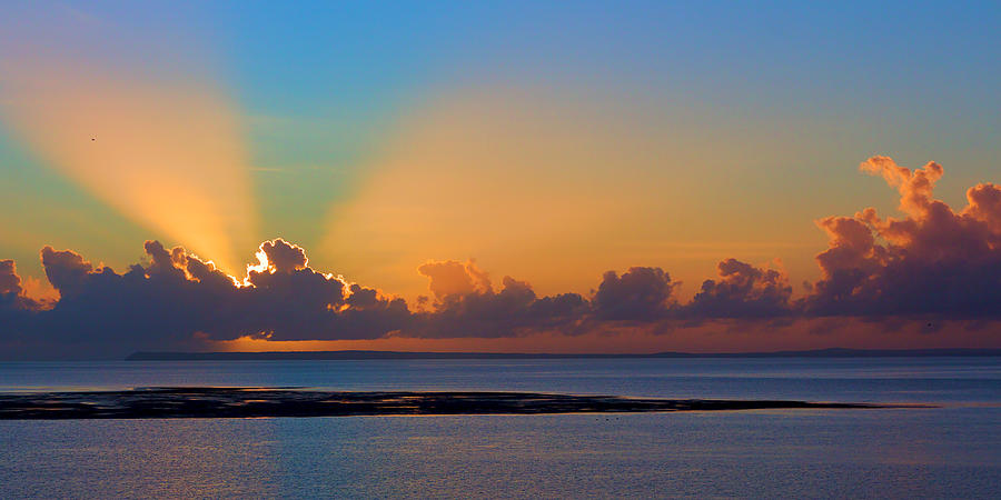 Tropical Sunrise over the Archipelago Photograph by Jeremy Hayden