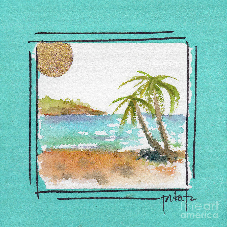 Tropical Travels Painting by Pat Katz