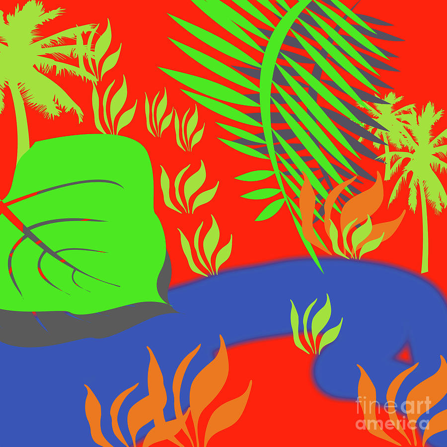 Tropicale Digital Art by Sharon Williams Eng