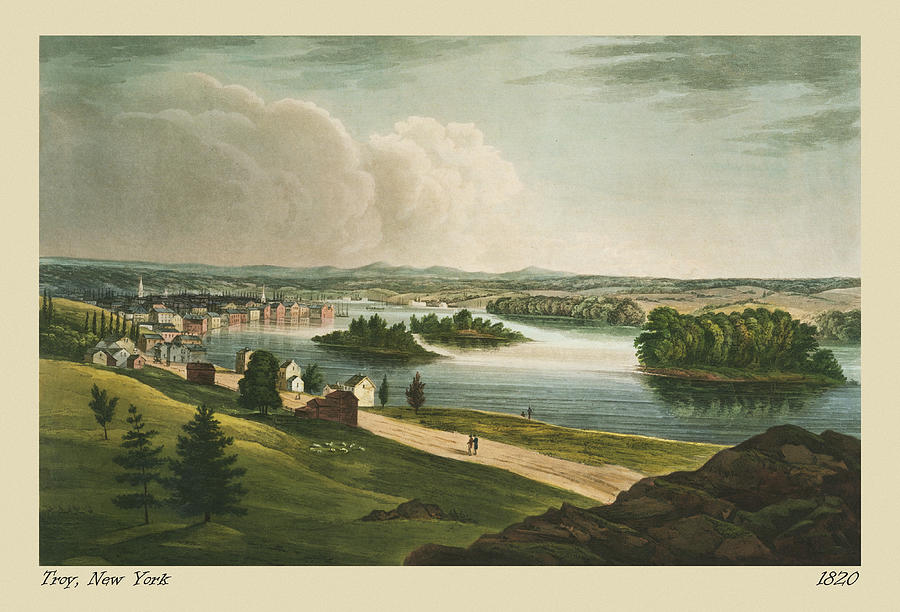 Troy New York 1820 Photograph