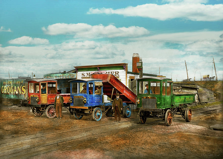 Truck - Dump Truck - Wilcox Trux 1912 Photograph by Mike Savad