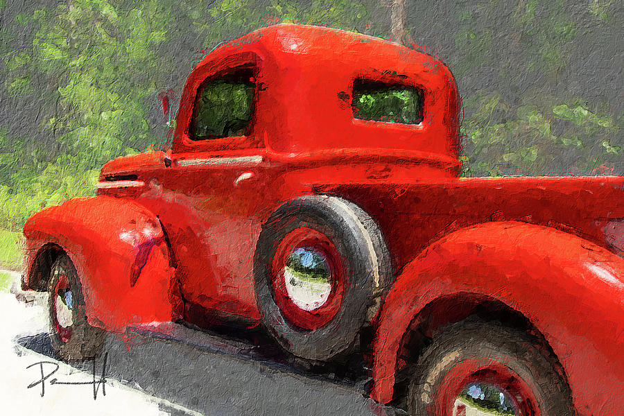 Truck Digital Art by Sean Parnell
