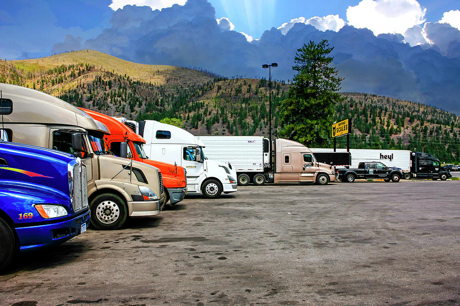 Truckin Photograph by Chris Smith