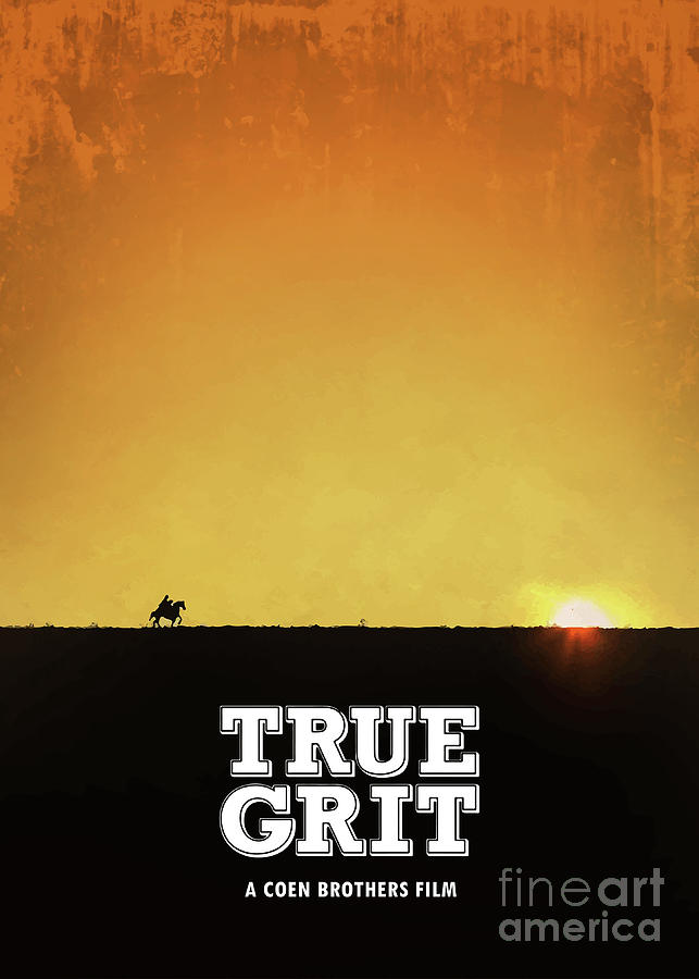 Jeff Bridges Digital Art - True Grit by Bo Kev