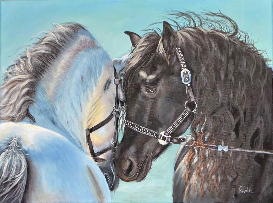 True Love  Painting by Cindy Welsh