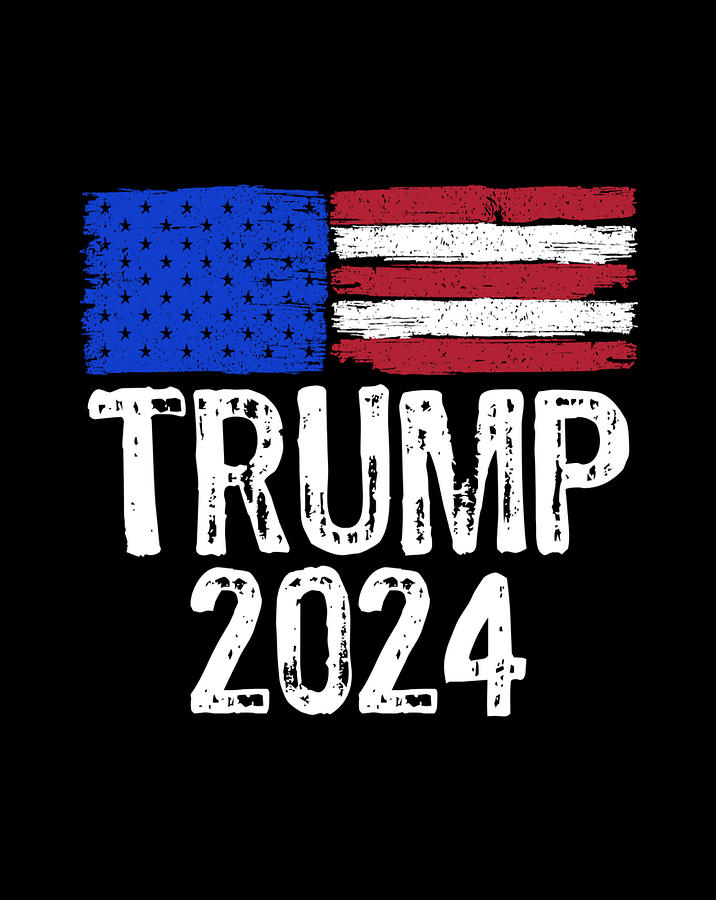 Trump 2024 Donald Trump for President 2024 Digital Art by Frank Nguyen