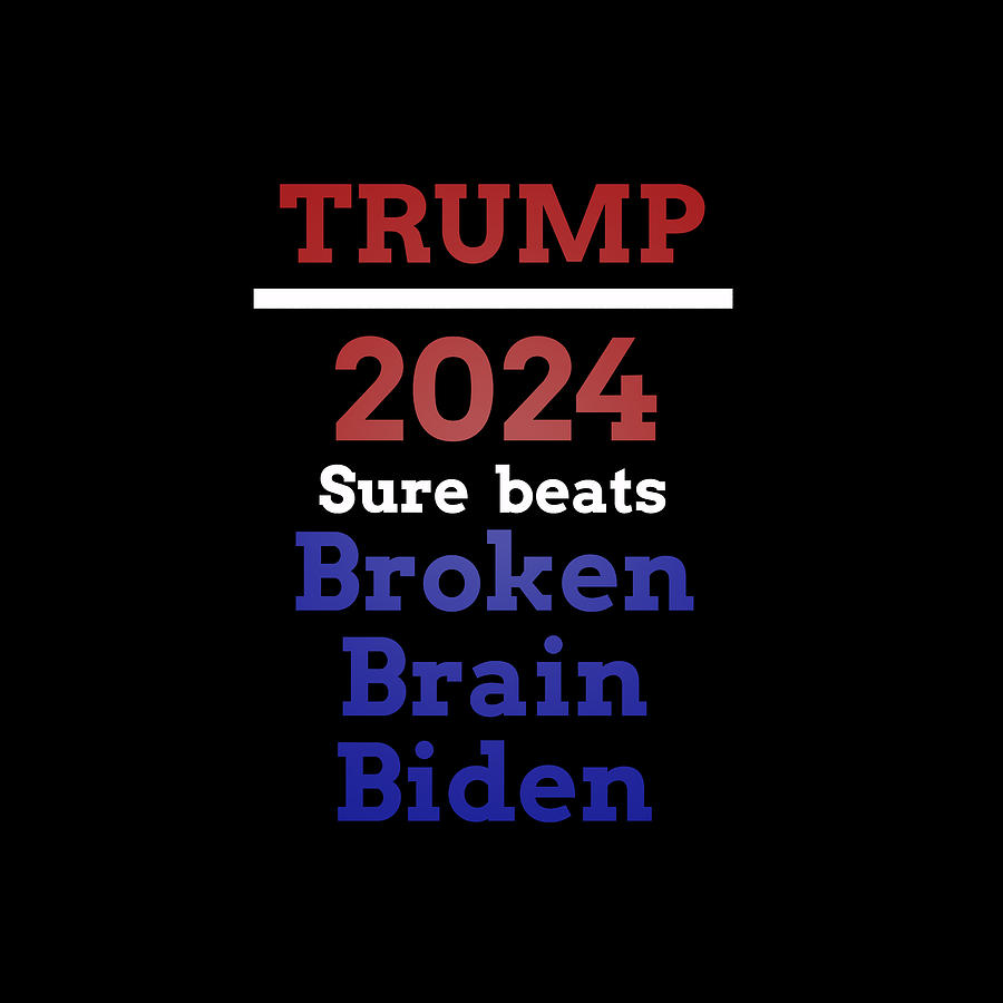 Trump-beats Biden Digital Art by James Smullins