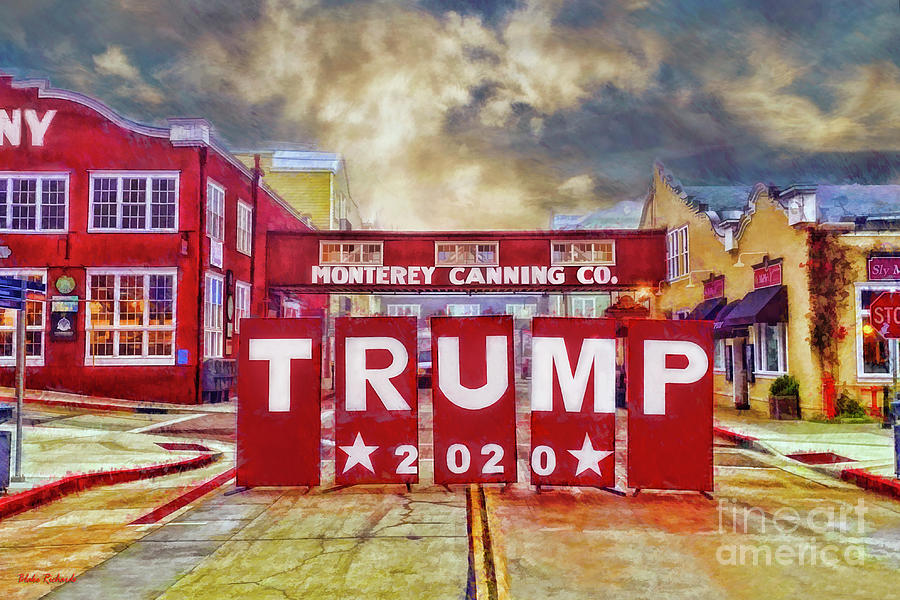 Trump Cannery Row Monterey Photograph by Blake Richards
