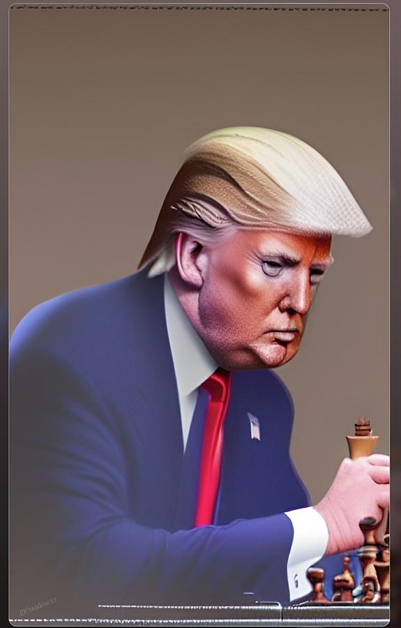 Trump Chess Digital Art By Generational Images - Fine Art America