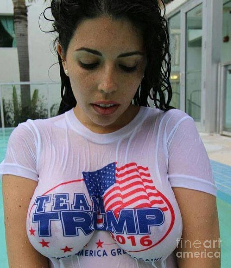 Trump Girl Photograph by Action