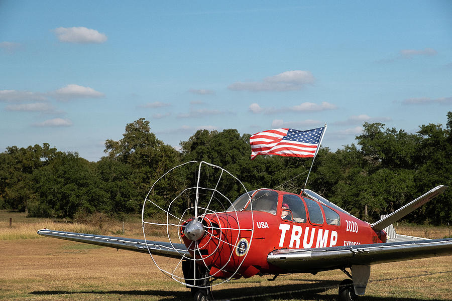 Trump Plane 2 Photograph by Johnny Boyd