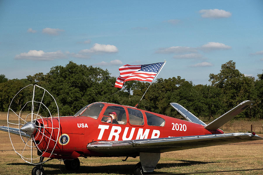 Trump Plane 3 Photograph by Johnny Boyd