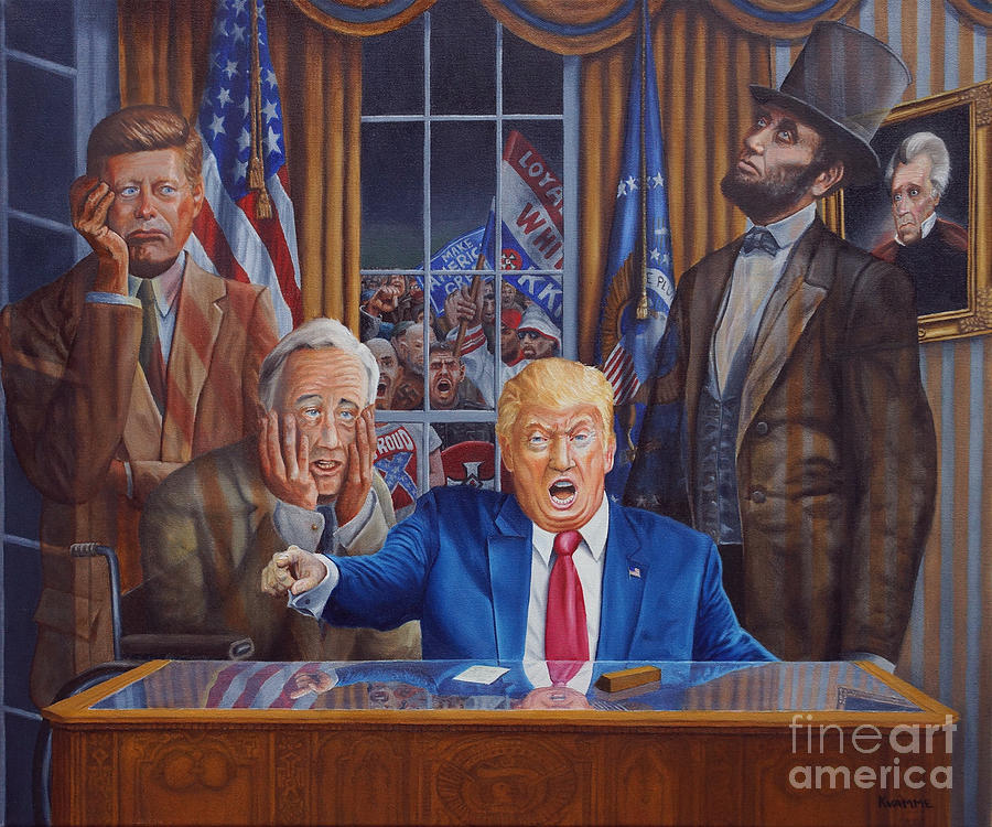 What Have We Done? Painting by Ken Kvamme