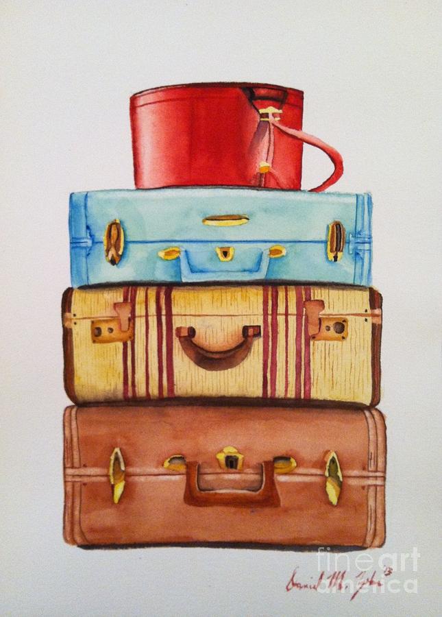 Trunk-ated Just In Case Painting by Dann Zehr - Fine Art America