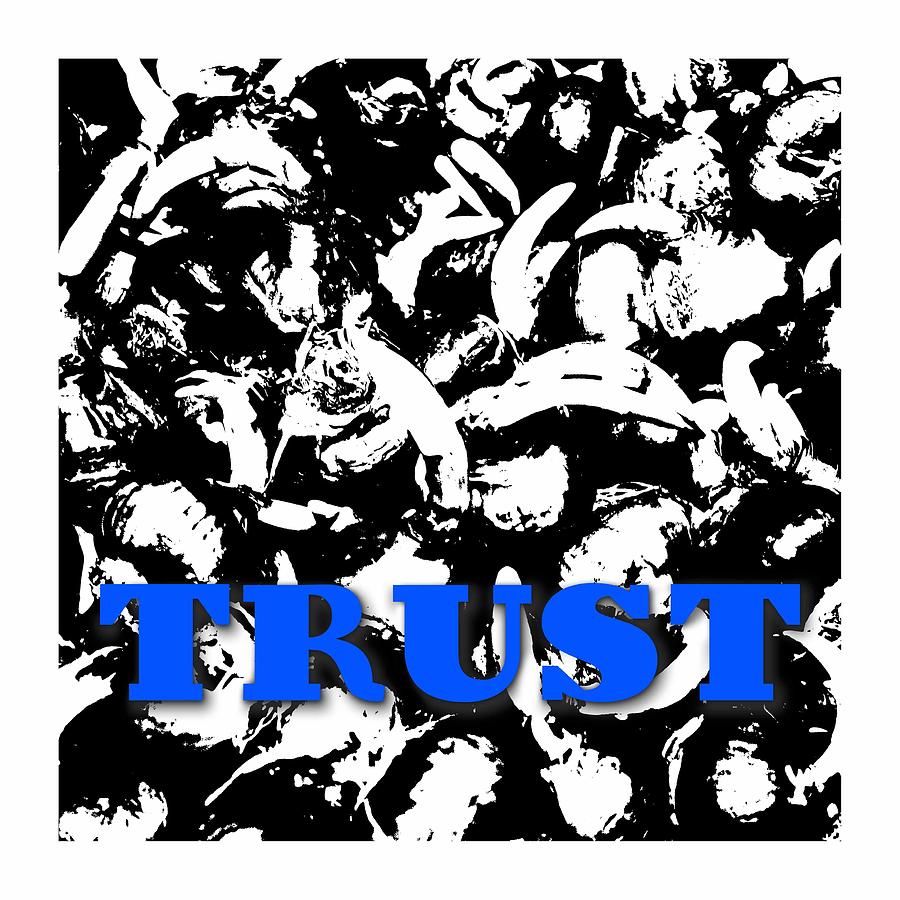 Trust Digital Art by Fran Hogan Trust Digital Art by Fran Hogan