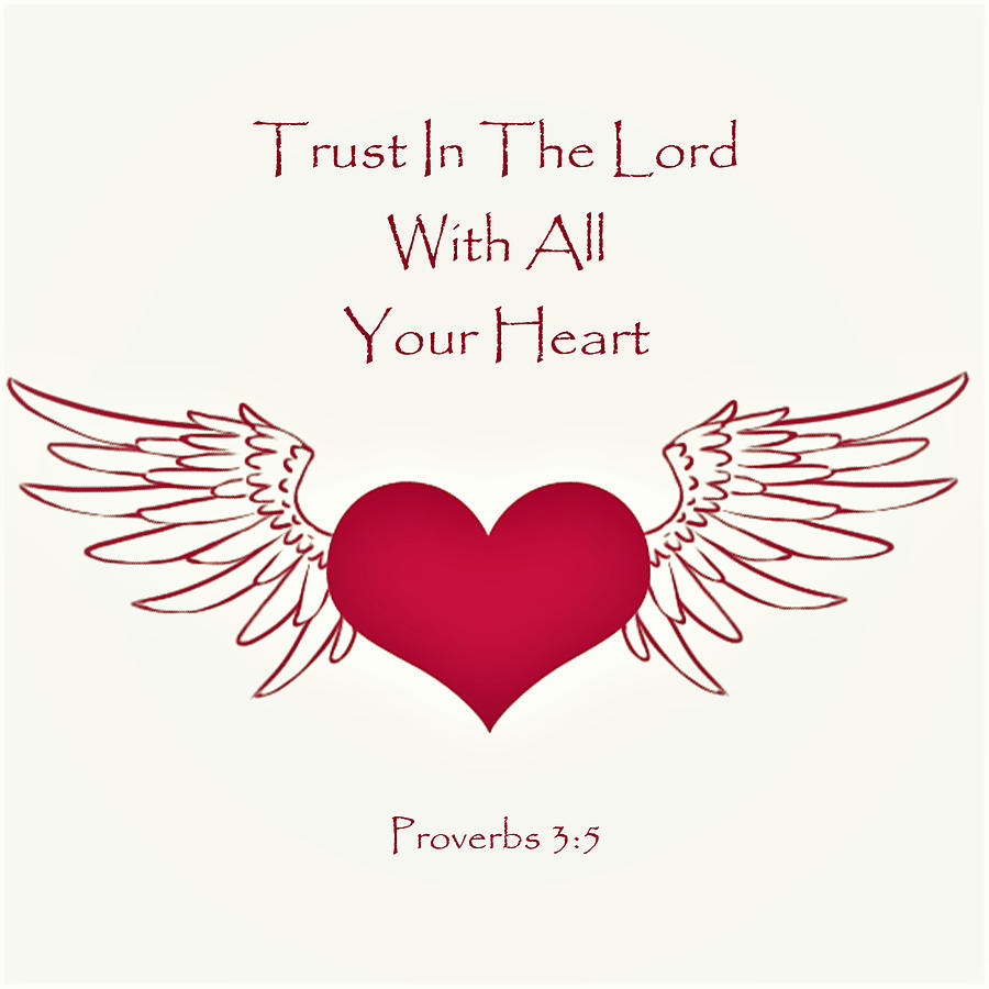 Trust In The Lord Digital Art by Pam Neilands